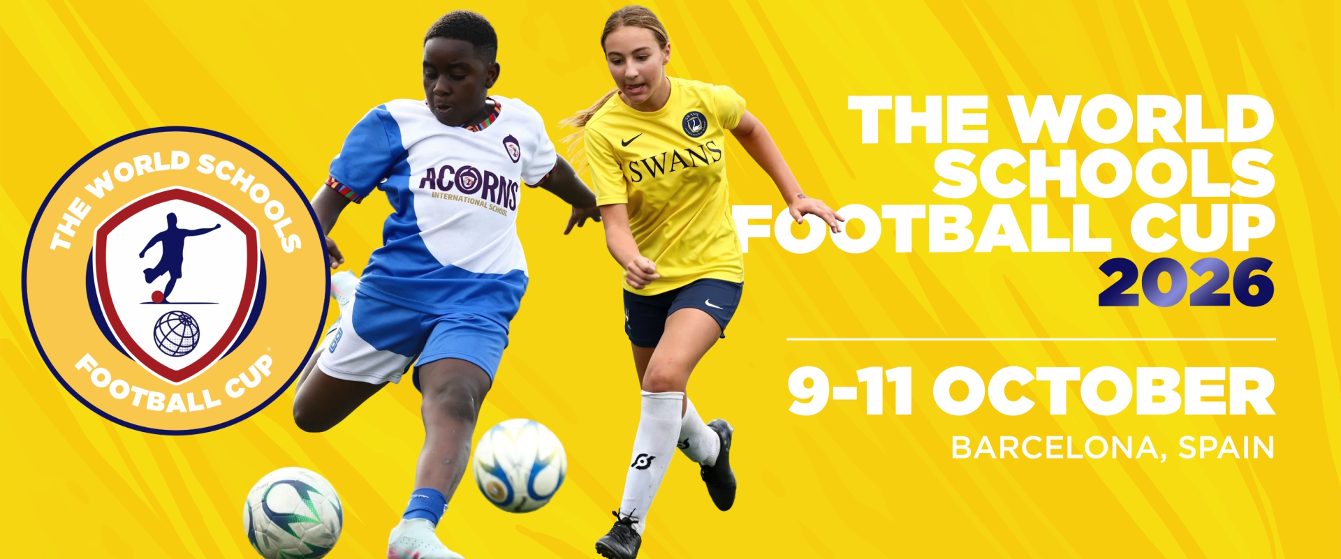 The World Schools Football Cup — Barcelona, Spain